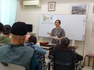 透析患者さんへの吉田先生の講演