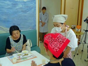 介護関係者の試食