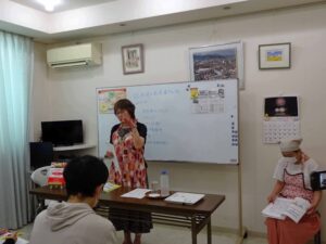介護関係者への川口先生の講演